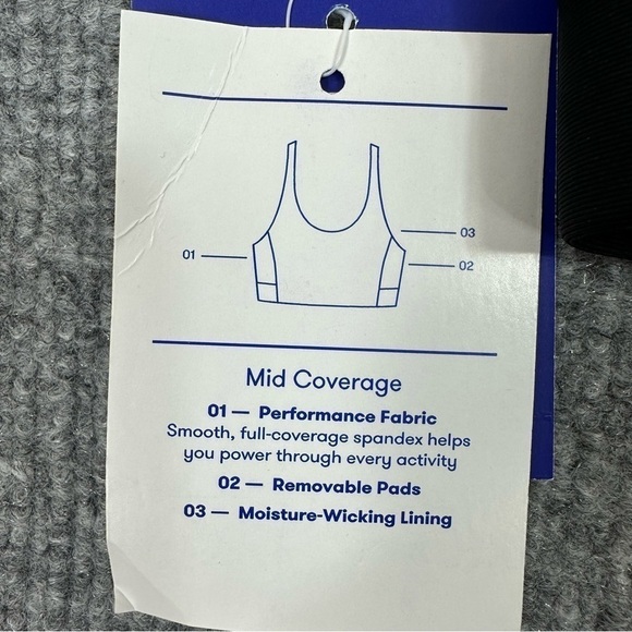 Joy Lab Floral Print Sports Bra & 7/8 Leggings Sz XS NWT - Picture 13 of 17